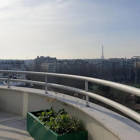 Panoramic View Of Paris Levallois-Perret