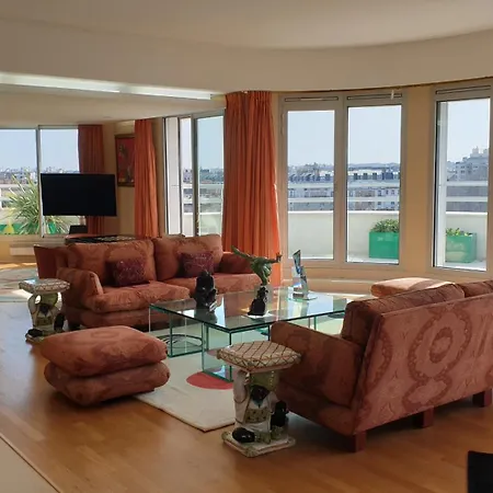 Panoramic View Of Paris