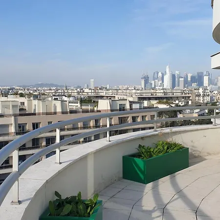 Panoramic View Of Paris Levallois-Perret