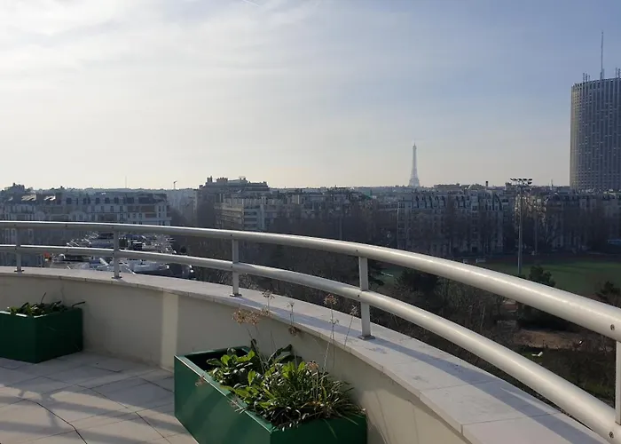 Panoramic View Of Paris Levallois-Perret