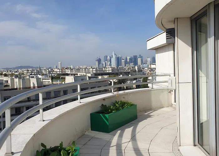 Panoramic View Of Paris