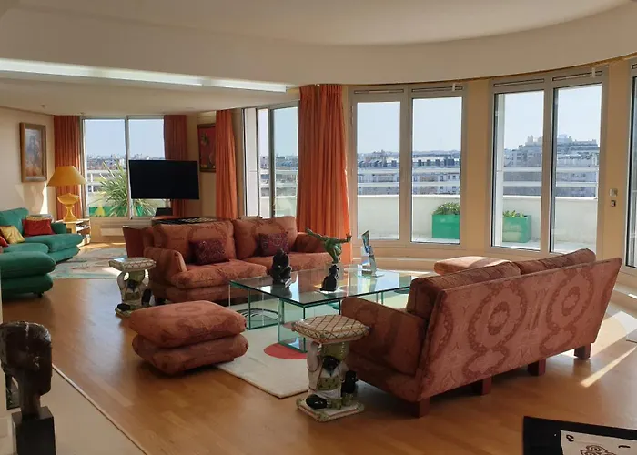 Panoramic View Of Paris