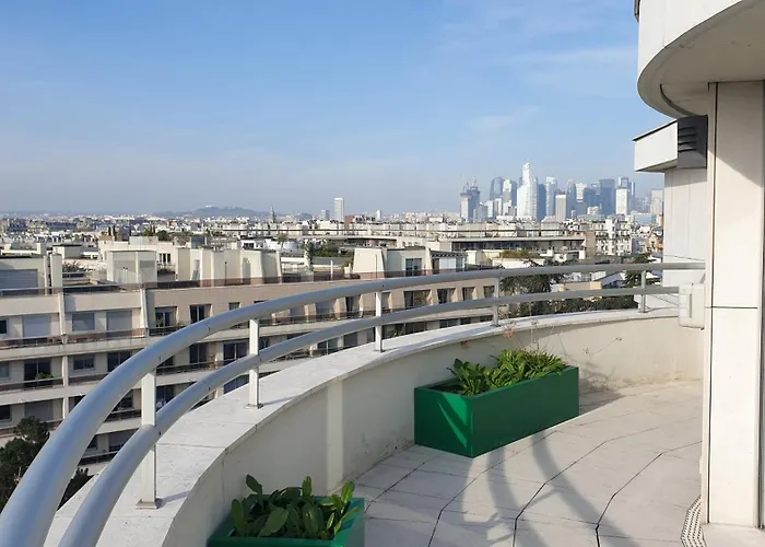 Panoramic View Of Paris Levallois-Perret